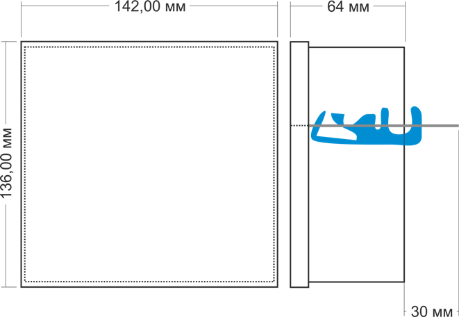 Габаритные размеры МАВР-3-1