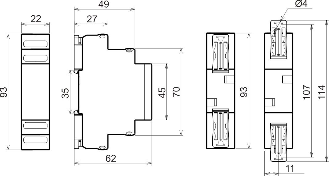 Габариты РВФ-02-22