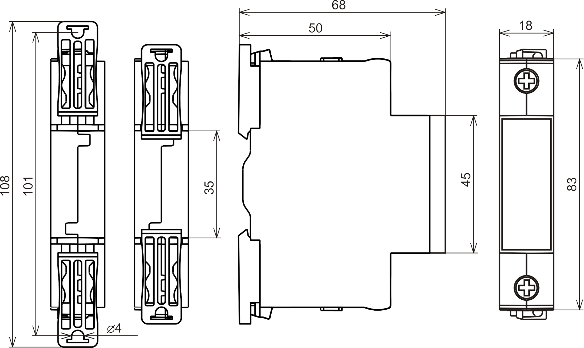 Габаритные размеры ВАР-М02 ВТ