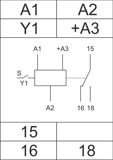 Схема подключения РВО-1М